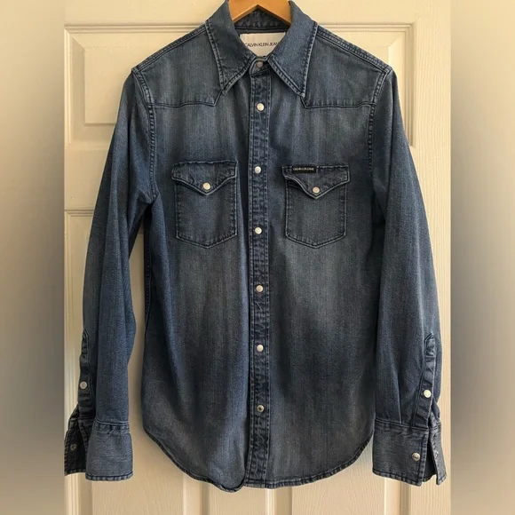Calvin Klein - Denim Shirt - Picture 3 of 5
